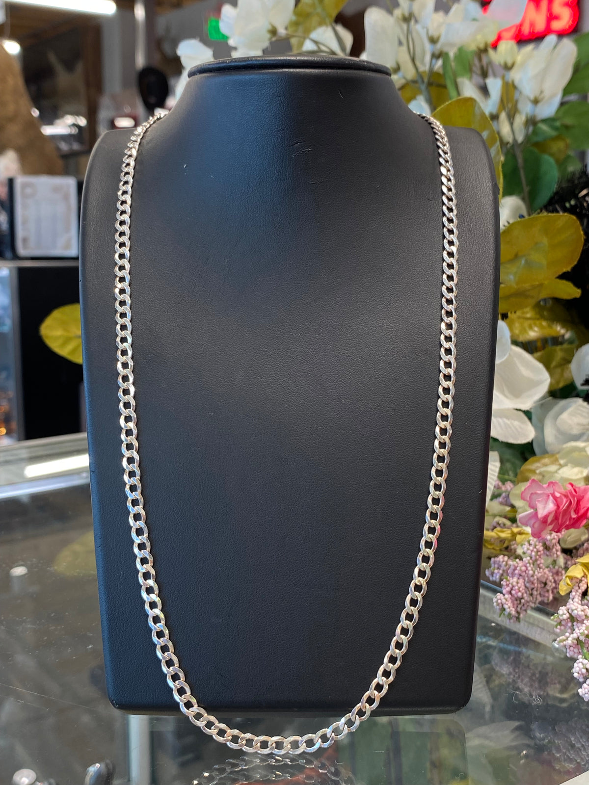 925 Silver Curb Chain