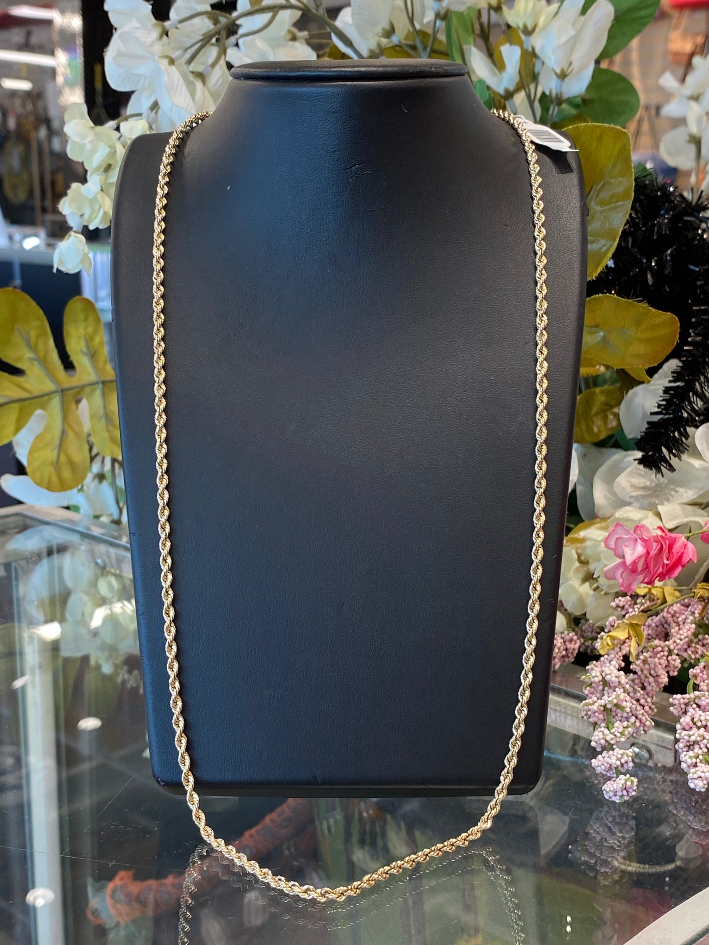 14k Yellow Gold Rope Chain