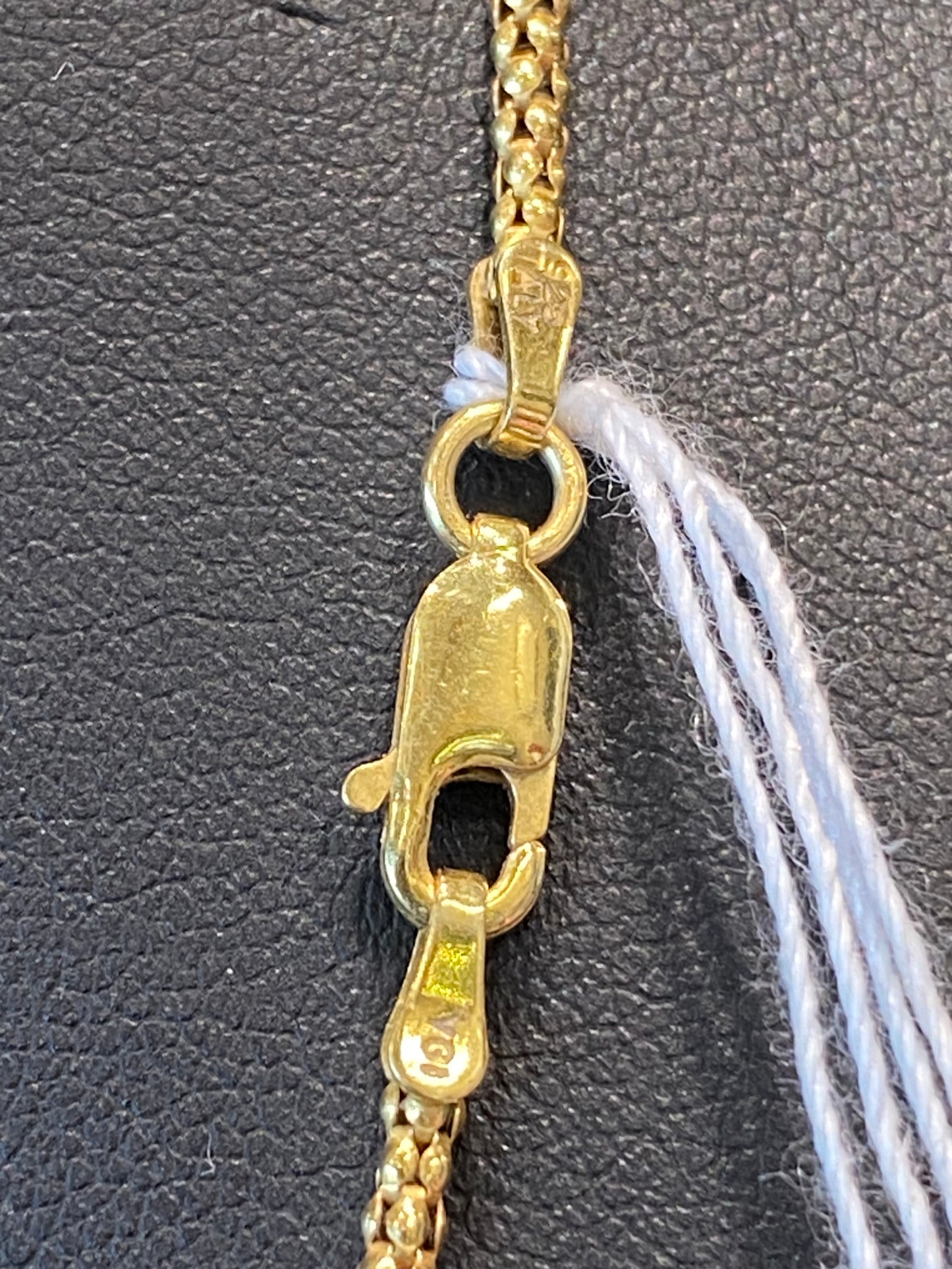 925 Silver Gold Plated Chain