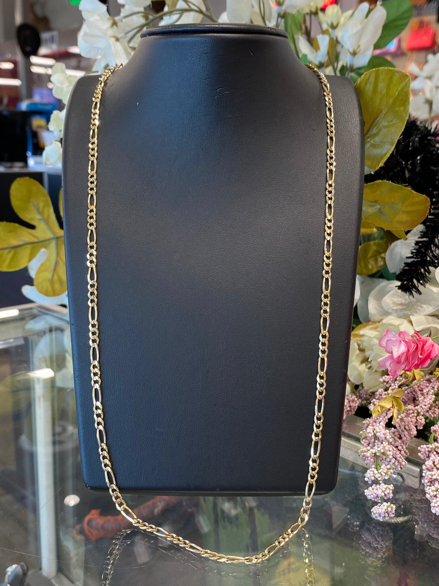 10k Yellow Gold Fígaro Chain