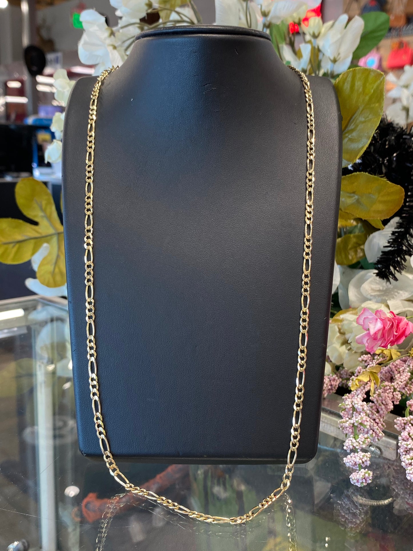 10k Yellow Gold Fígaro Chain