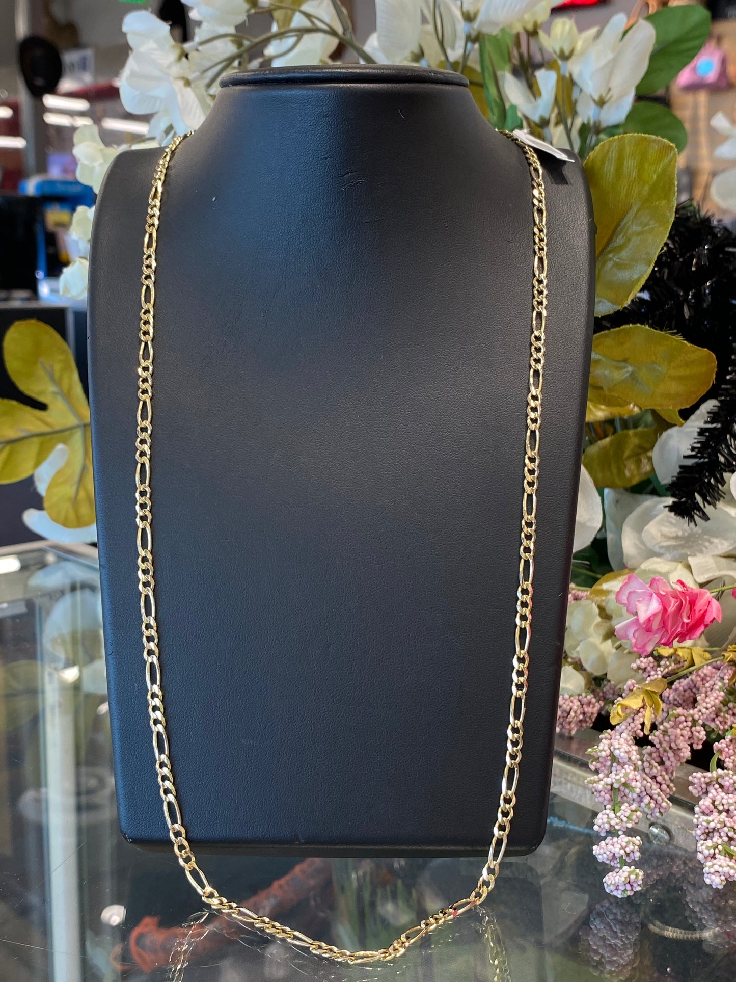 10k Yellow Gold Fígaro Chain