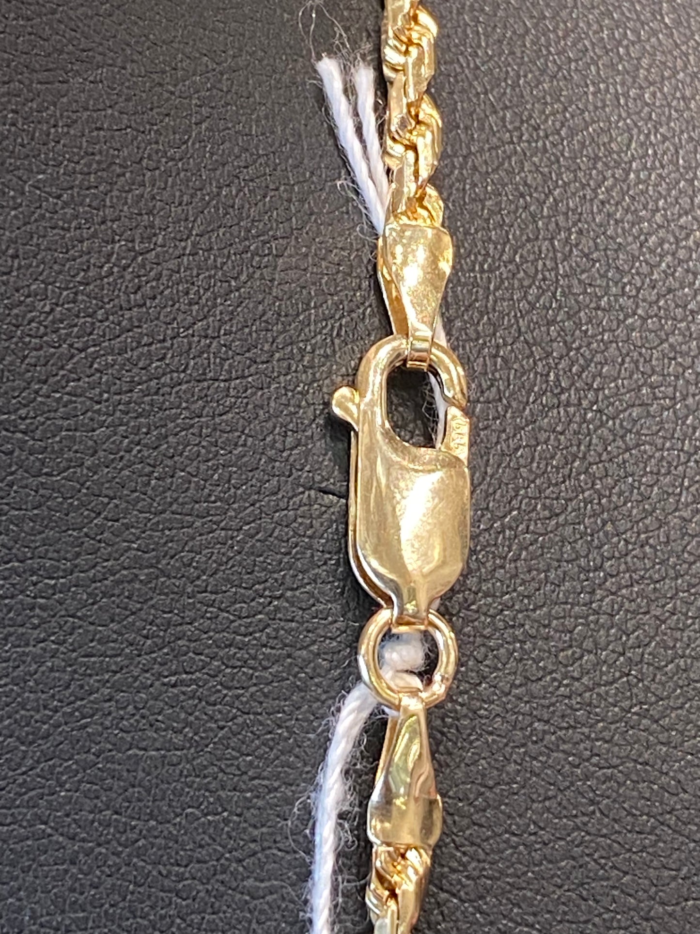 14k Yellow Gold Rope Chain
