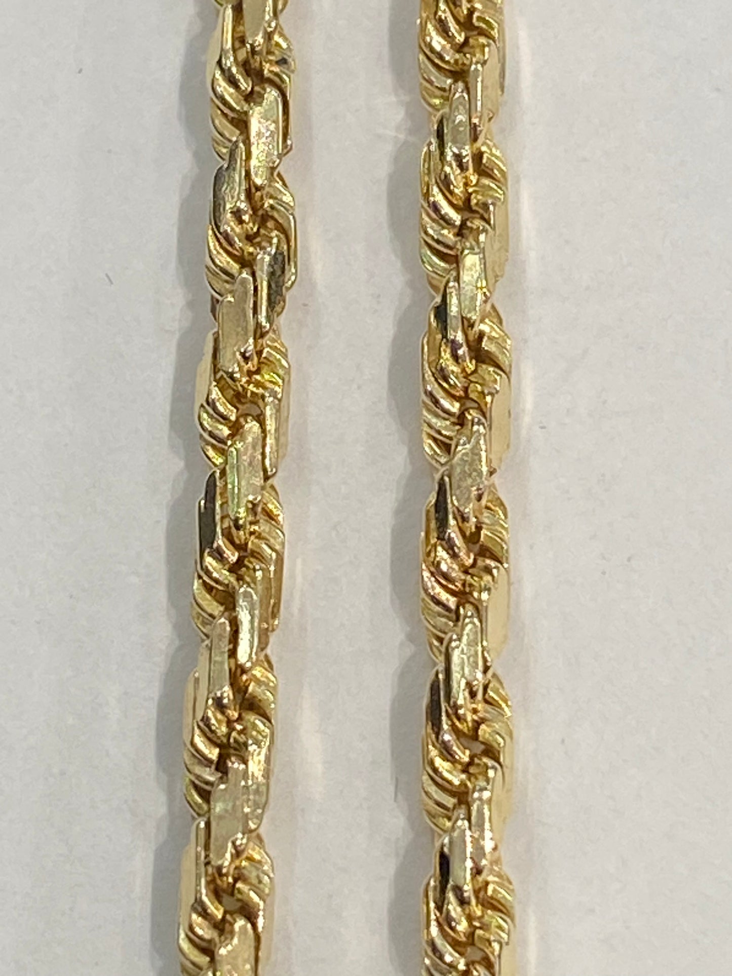 14k Yellow Gold Rope Chain