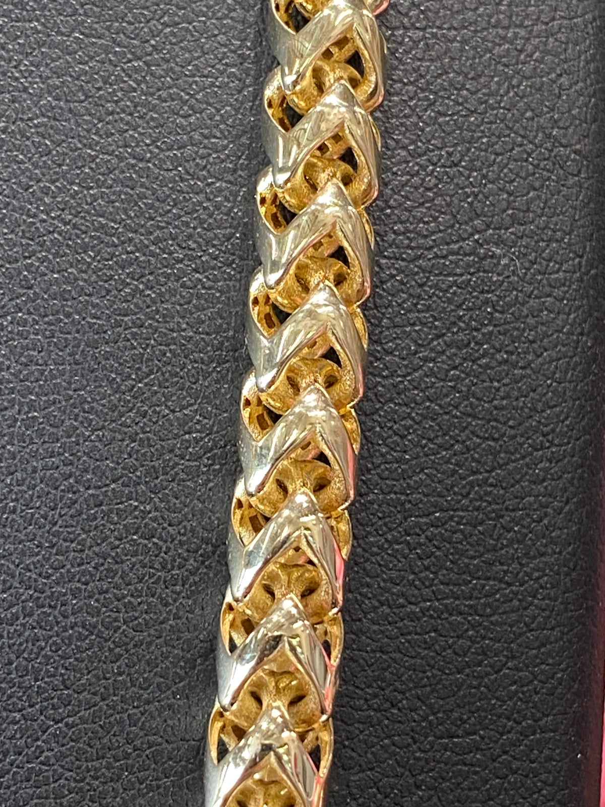 10k Yellow Gold Diamond Chain