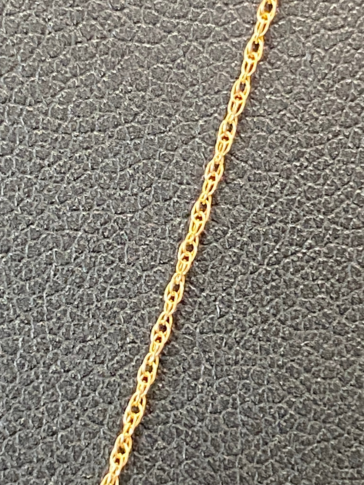 14k Two Tone Chain With Pendant