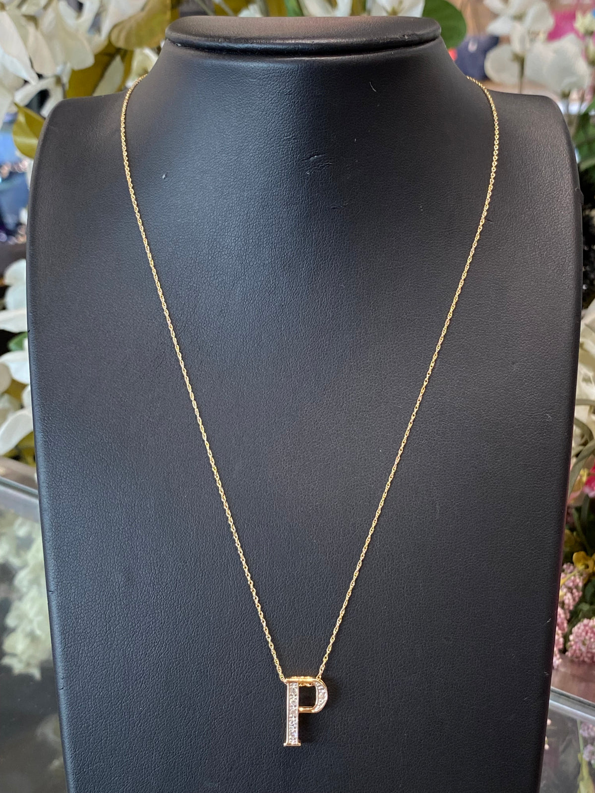 14k Two Tone Chain With Pendant
