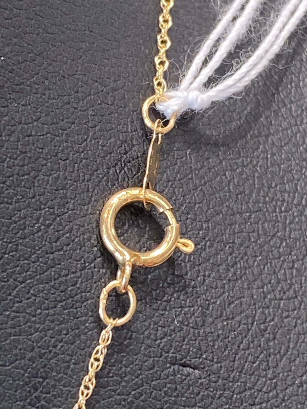 14k Two Tone Gold Chain With Pendant