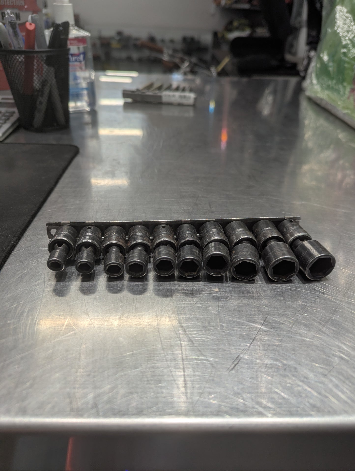 Snap-On 1/4" Dr Shallow Impact Swivel Socket Set (149007) MMP