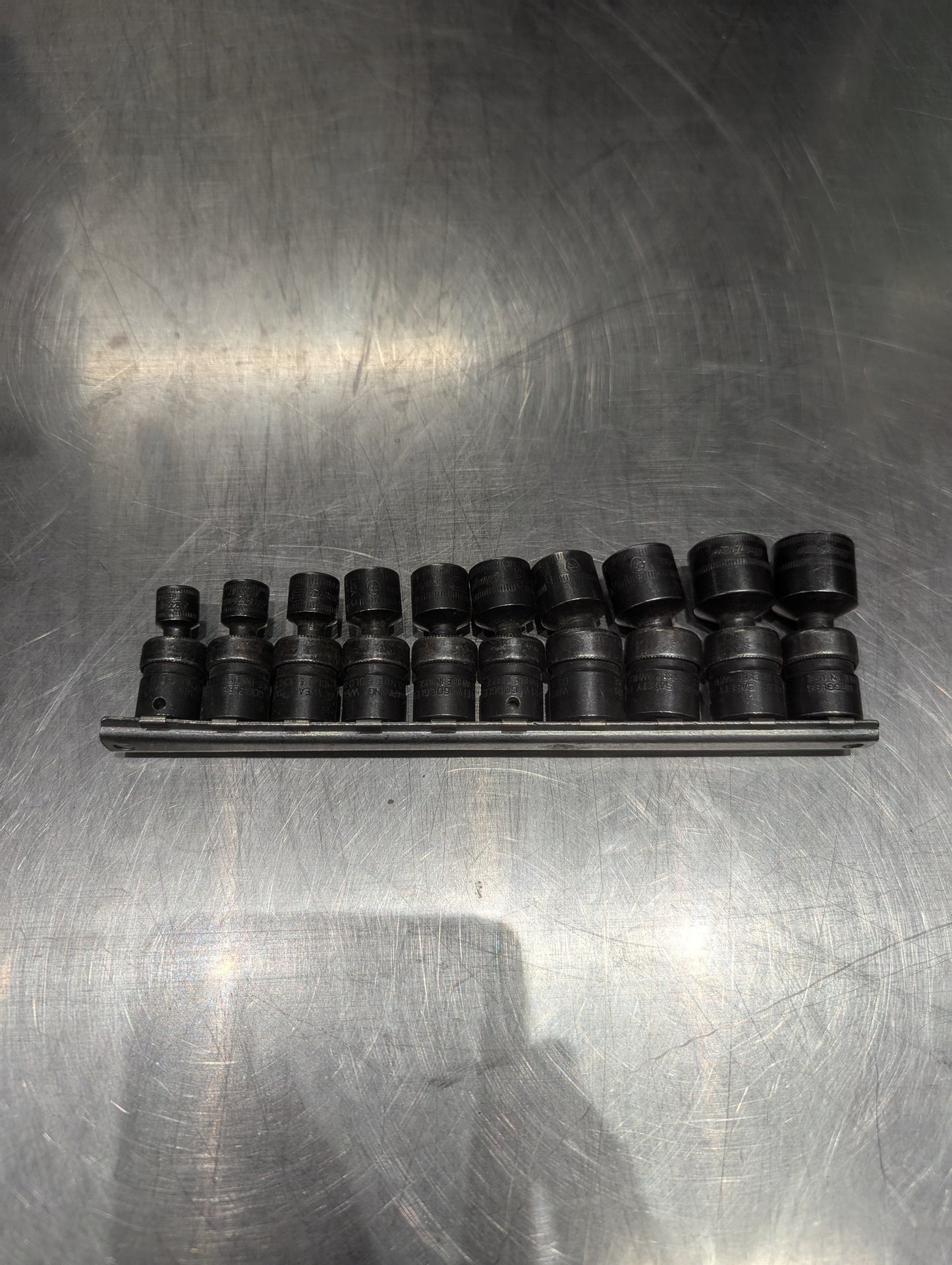 Snap-On 1/4" Dr Shallow Impact Swivel Socket Set (149007) MMP