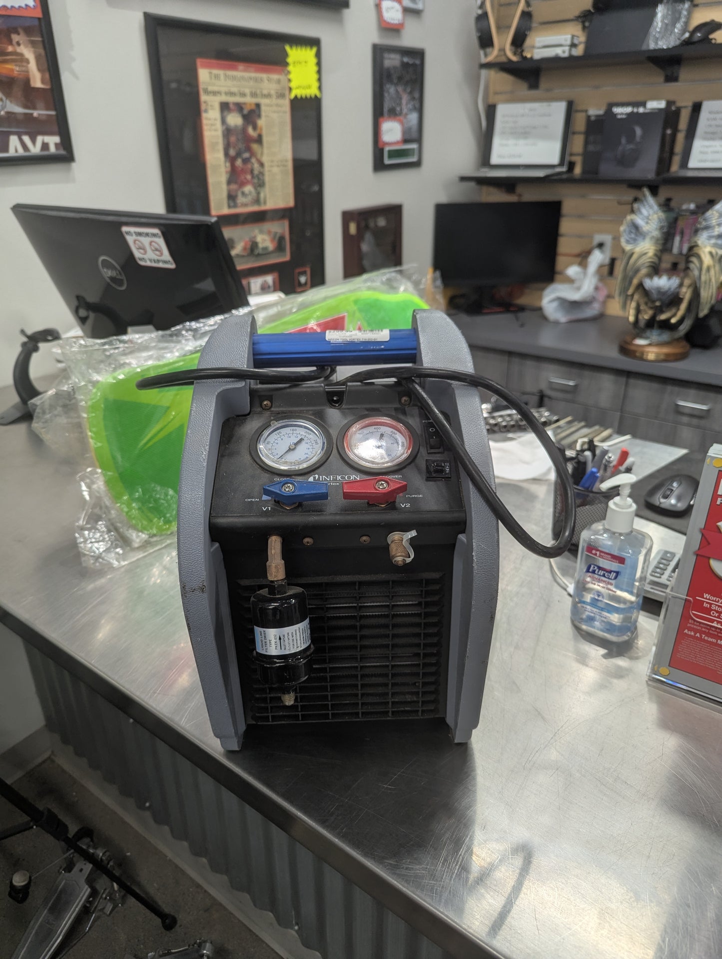 INFICON A/C Recovery Unit Machine (149001) MMP