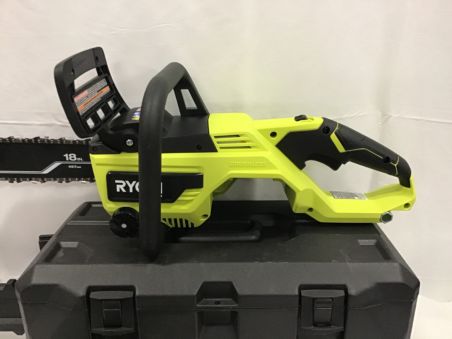 Ryobi RY40580 40V HP Brushless 18 in. Cordless Battery Chainsaw