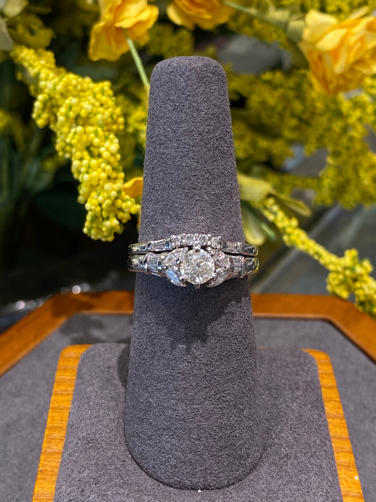 Platinum Wedding Set